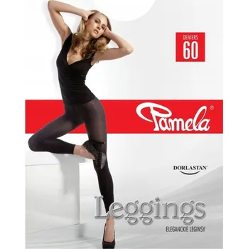 Dámské legíny Legíny z mikrovlákna 60 DEN 3 Čokoládové