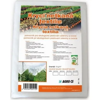 Mulčovací textilie AGRO netkaná textilie bílá 1,6 x 5 m
