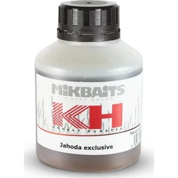 Nástraha Mikbaits Krvavý Huňáček Jahoda exclusive booster 250ml