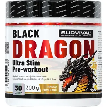 Anabolizér Black Dragon Ultra Stim Pre-workout pomeranč 300 g