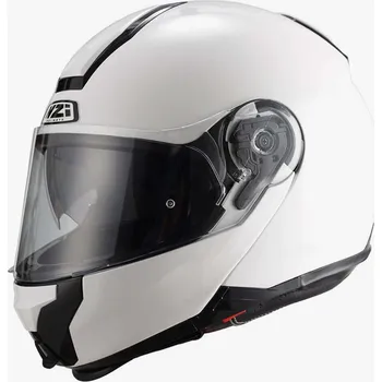 Helma na motorku Vyklápěcí přilba NZI Combi 2 Duo lesklá bílá Velikost: M