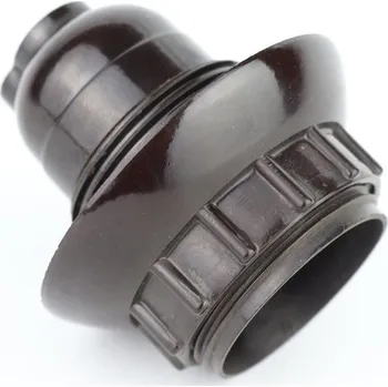 Objímka na žárovku DANAPO Retro lustrová bakelitová objímka s maticí 1101 6A 250V