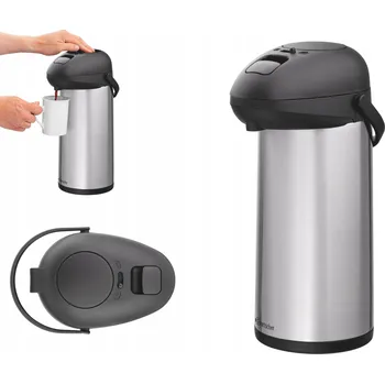 Termoska Termoska na nápoje Bartscher 5 l, stříbrná