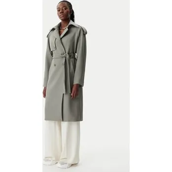 Dámský kabát Patrizia Pepe Kabát pro přechodné období 8O0169/A5J1-S701 Šedá Regular Fit 42