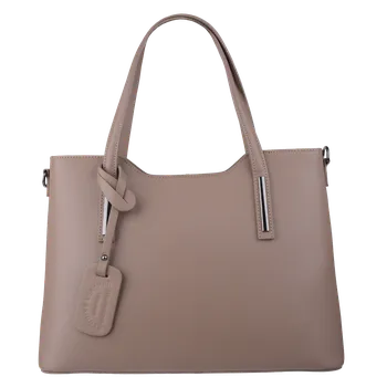 Kabelka NovaKabelka.cz Kožená italská kabelka Isidora Taupe