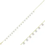 Olivie Stříbrný řetízek na nohu GOLD 5804