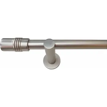 Garnýž URBÁNEK Garnýže kovové GE pr.16 mm matný chrom Presto - 120 cm