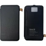 Solární powerbanka se 4 panely Beast 812971 - 20 000 mAh - Li-Polymer - černá