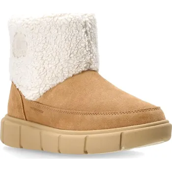 Dámská obuv Sorel Explorer III Slip-On Cozy WP W 2079341252 - tawny buff/sea salt 37,5