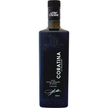 Rostlinný olej Prémiový extra panenský olivový olej Le Selezioni Coratina 500 ml z italské farmy Le Tre Colonne (sklizeň 24/25)