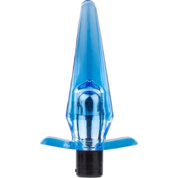 Anální kolík Anal Blue vibrační kolík