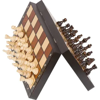 Šachy Drewmax dřevěné šachy tradiční magnetické GD375 pacyg