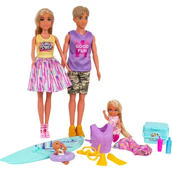 Panenka Ramiz Sada panenek, rodina na dovolené + příslušenství