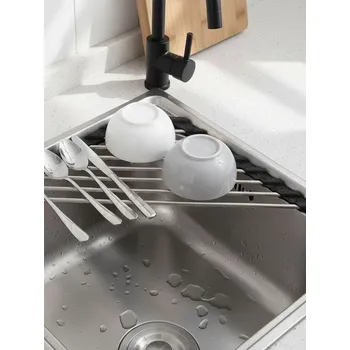 Odkapávač na nádobí Sinsay - Odkapávač na nádobí - sříbrná - 021HL-SLV - 021HL-SLV-ONE