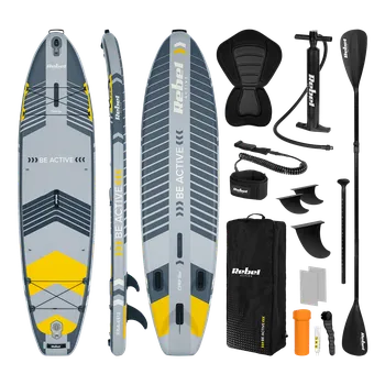 Paddleboard SUP REBEL ACTIVE PRO RBA-4518-G šedý