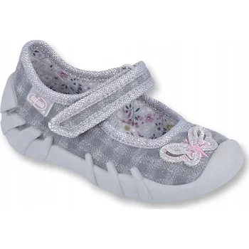 Dívčí baleríny Befado balerínky textilní, velikost 21