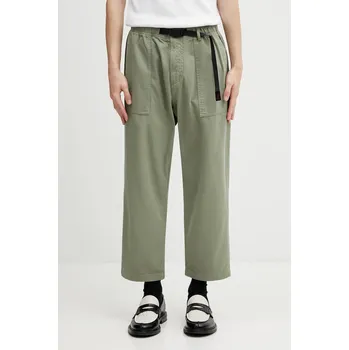 Pánské kalhoty Bavlněné kalhoty Gramicci LOOSE TAPERED PANT, M, zelená, 97X