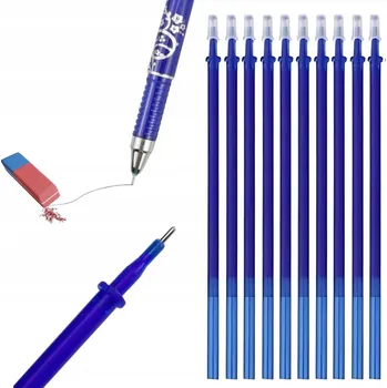 Náplň do psacích potřeb NÁHRADNÍ NÁPLŇ DO PROPISKY SMAZATELNÁ MODRÁ 10 ks