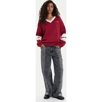 Dámský svetr Guess Jeans Svetr 178814 Červená Classic Fit XS