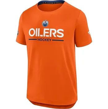 Pánská móda Fanatics Tričko Edmonton Oilers Authentic Pro SS Rink Tee