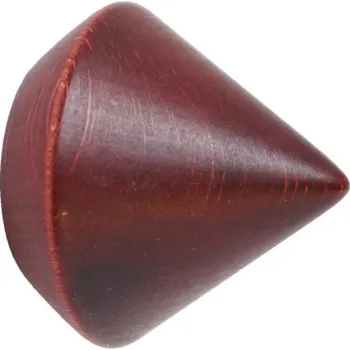 Garnýž URBÁNEK Dřevěná koncovka Avanti pro garnýže pr.28mm - Mahagon