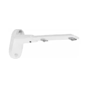 Garnýž URBÁNEK Stěnový držák AL410 dvoukolejnice - Alu