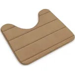 WC předložka s výřezem TORO 50x50 béžová