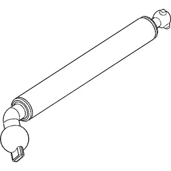 Roleta URBÁNEK Střešní rolety v kazetě - ovládací tyč - Bílá, 50 cm