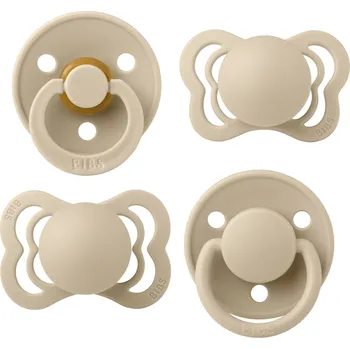 Bibs Dudlíky kaučuk/silikon Try it kolekce Vel. 0 - 6 m Vanilla