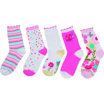 Dívčí ponožky PIDILIDI, světlé