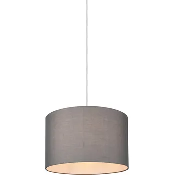 Lustr Hotel, šedá látka