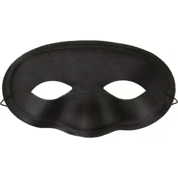 Karnevalová maska Klasická černá párty maska