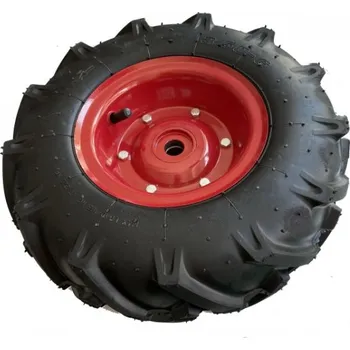 Pojezdové kolečko Kolo sekačky BDR 580 - 3 šípové levé červené