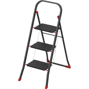 Železářství Casa Si Schůdky ocelové 3 stupně skládací Arco Black