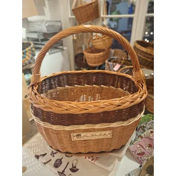 Nákupní košík Proutěný koš Mirek