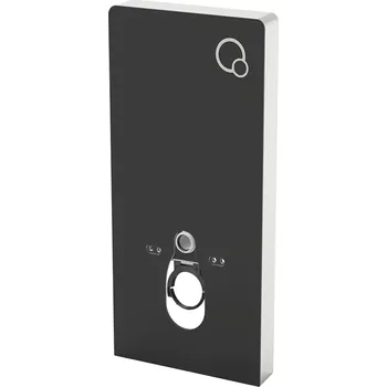 Podomítková nádrž a konstrukce SLOVARM Předstěnový modul PS-108CPZ pro závěsné WC, černý (672356)