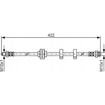 Brzdová hadice Bosch 1 987 476 346 Brzdová hadice