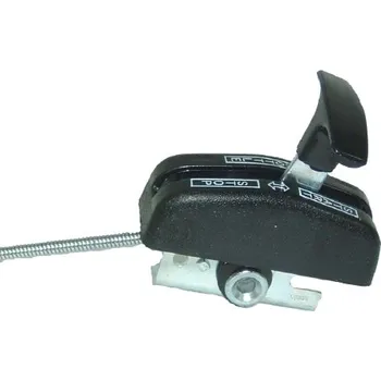 Páčka plynu 175 cm kov plast pravá