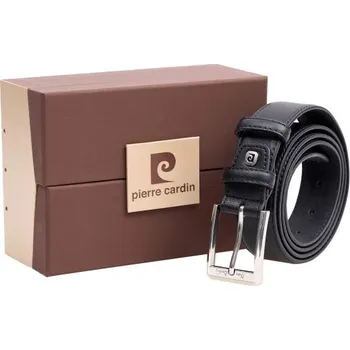 Opasek Kožený opasek Pierre Cardin 2510-BL