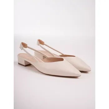 Dámské baleríny PETER KAISER dámské baleríny bez paty béžové