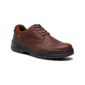 Pánské polobotky Polobotky Clarks Rockie WalkGtx GORE-TEX 261734657 Hnědá 41
