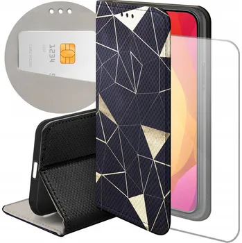 Pouzdro na mobilní telefon Flipové pouzdro Hello Case pro realme C61, C63, zlaté