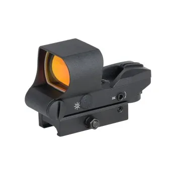 Airsoft Kolimátor RAG1x28x40, multi-reticle - Černý