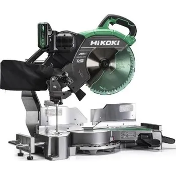 Pokosová pila HIKOKI 36V kompaktní 305mm kombinovaná panelová a pokosová pila s dvojitým pokosem C3612DRAWRZ