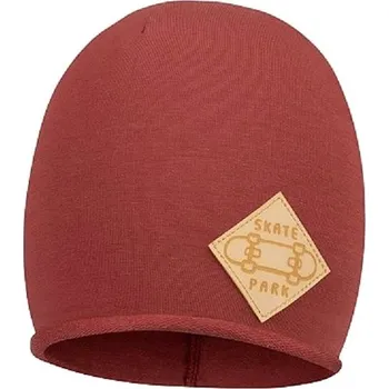 Kojenecká čepice BROEL chlapecká čepice Conan bordó 54 cm