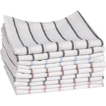 Utěrka Utěrky na nádobí (8 ks) hnědé proužky