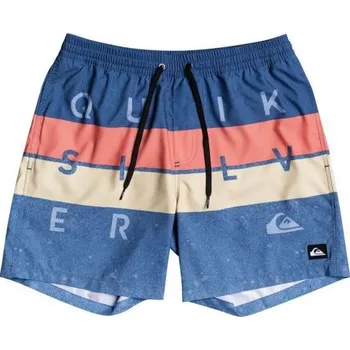 Pánské plavky PLAVKY QUIKSILVER WORD BLOCK VOLLEY YOUT - modrá - L + při osobním odběru 524 Kč