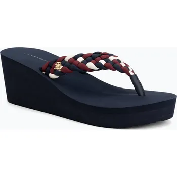 Dámské žabky Dámské žabky Tommy Hilfiger Wedge Braided Summer Sandal rwb