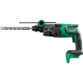 Pneumatické kladivo HIKOKI 18V bezuhlíkové 3,2 J SDS-plus akumulátorové vrtací a sekací kladivo se 3 režimy pro vrtání betonu až do Ø 26 mm DH18DPCW4Z