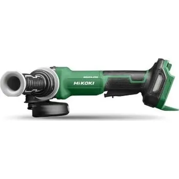 úhlová bruska HIKOKI 18 V bezuhlíková akumulátorová úhlová bruska 125 mm s páčkovým bezpečnostním spínačem, variabilními otáčkami a brzdou G1813DVFW4Z